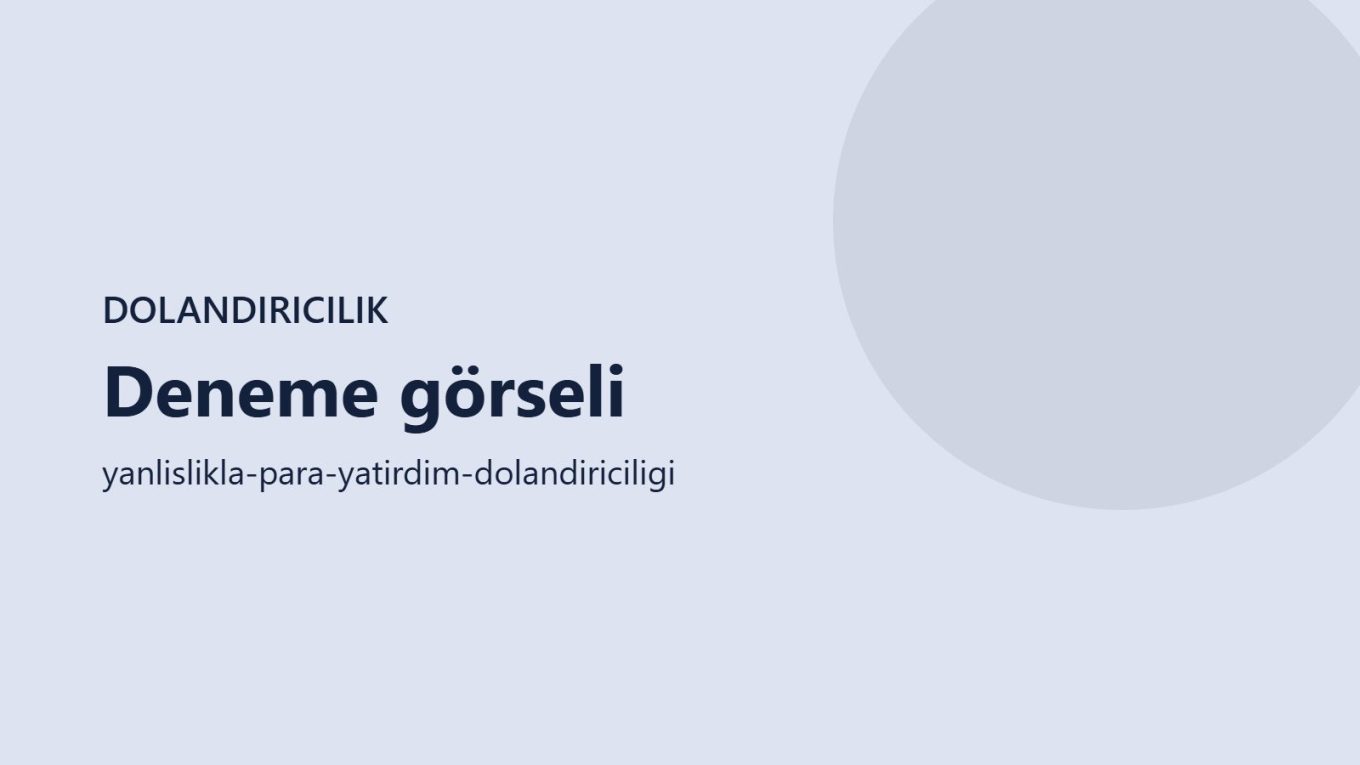 Yanlış havale dolandırıcılığı konusunu anlatan illüstrasyon